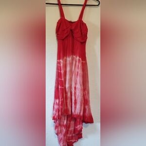 Area Code red pink dress
